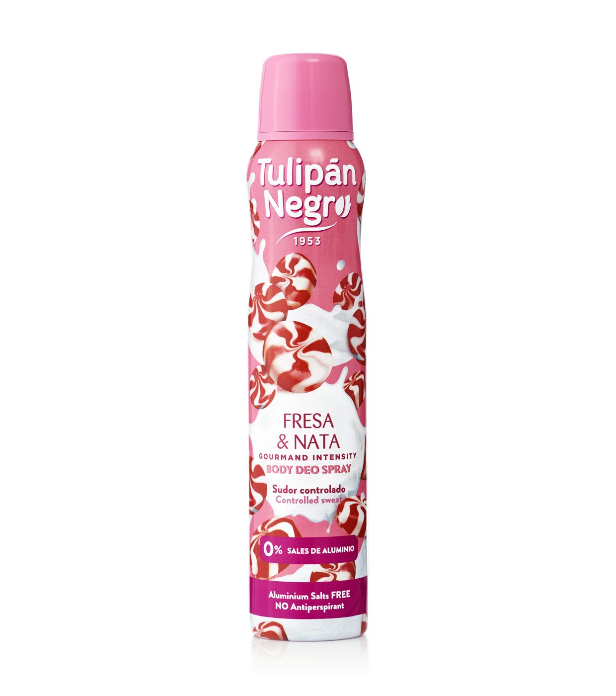Déodorant spray FRAISE & CHANTILLY - Tulipan negro