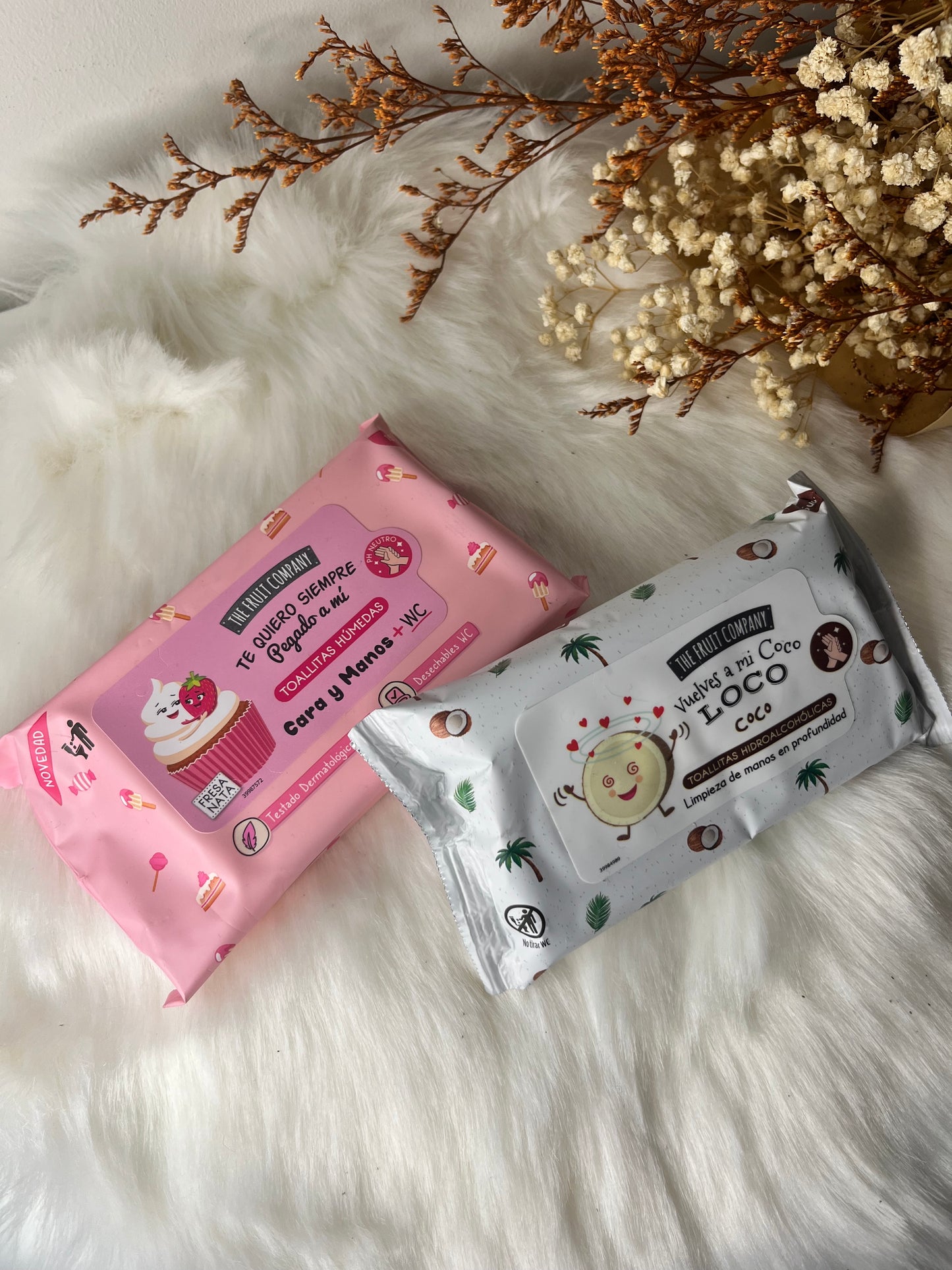 Lingettes mains/visage/wc - The Fruit Company
