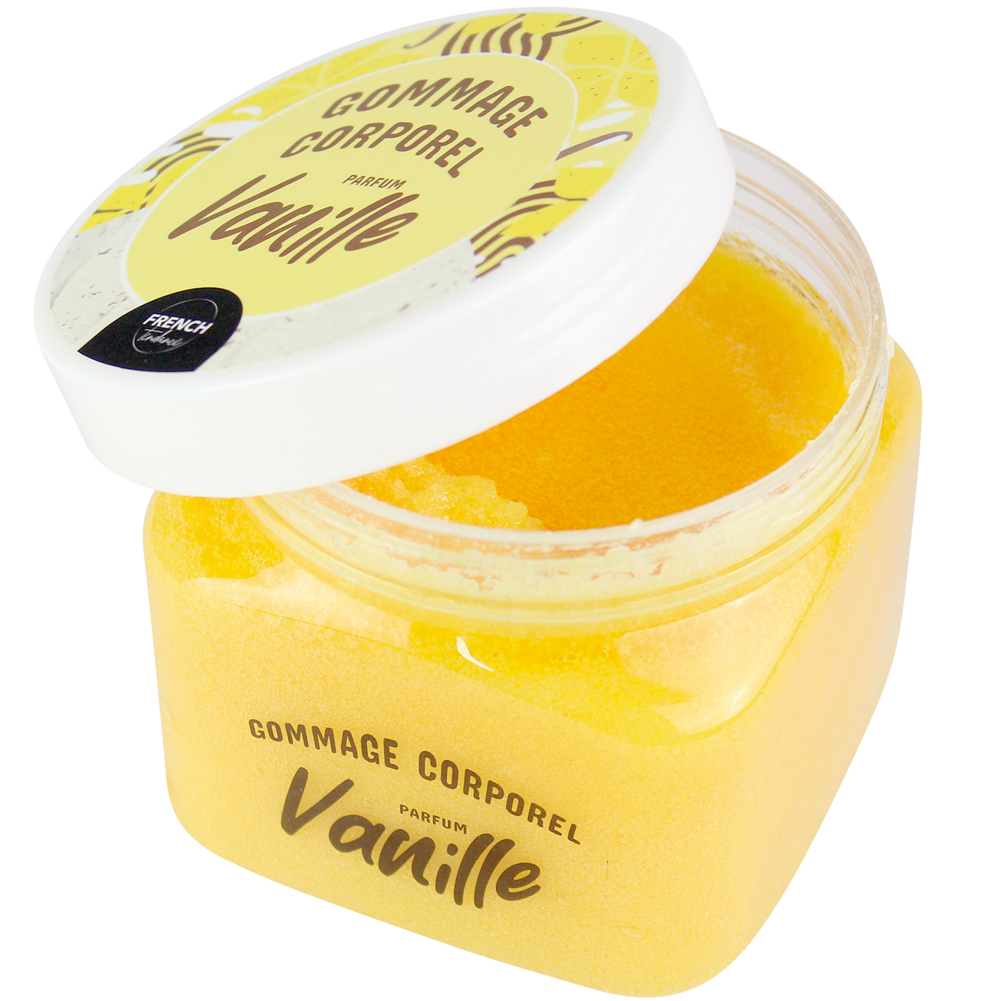 Gommage corps 470 gr - Senteur Vanille - FRENCH TENDANCE