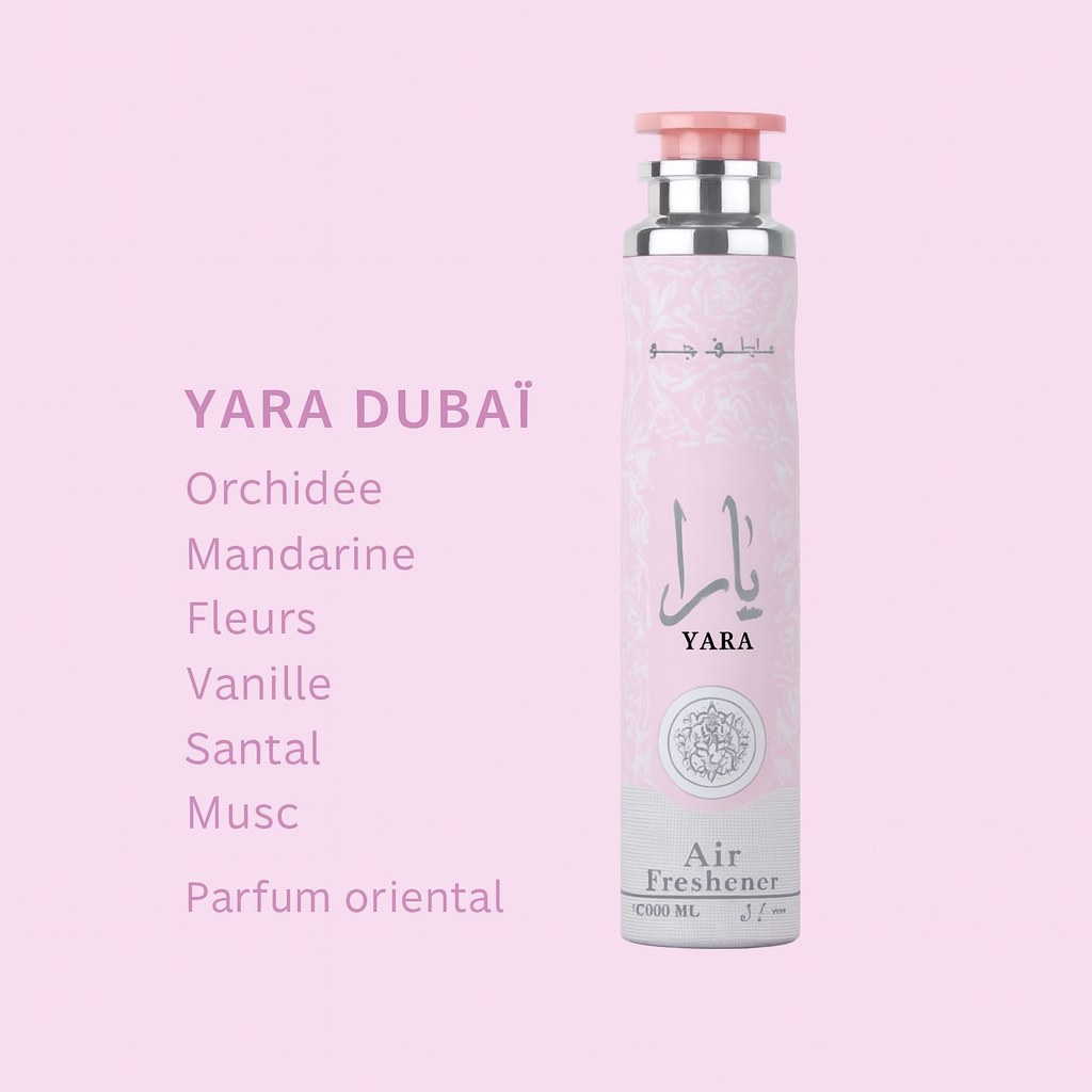 DÉSODORISANT D'INTÉRIEUR YARA 300ML - LATTAFA