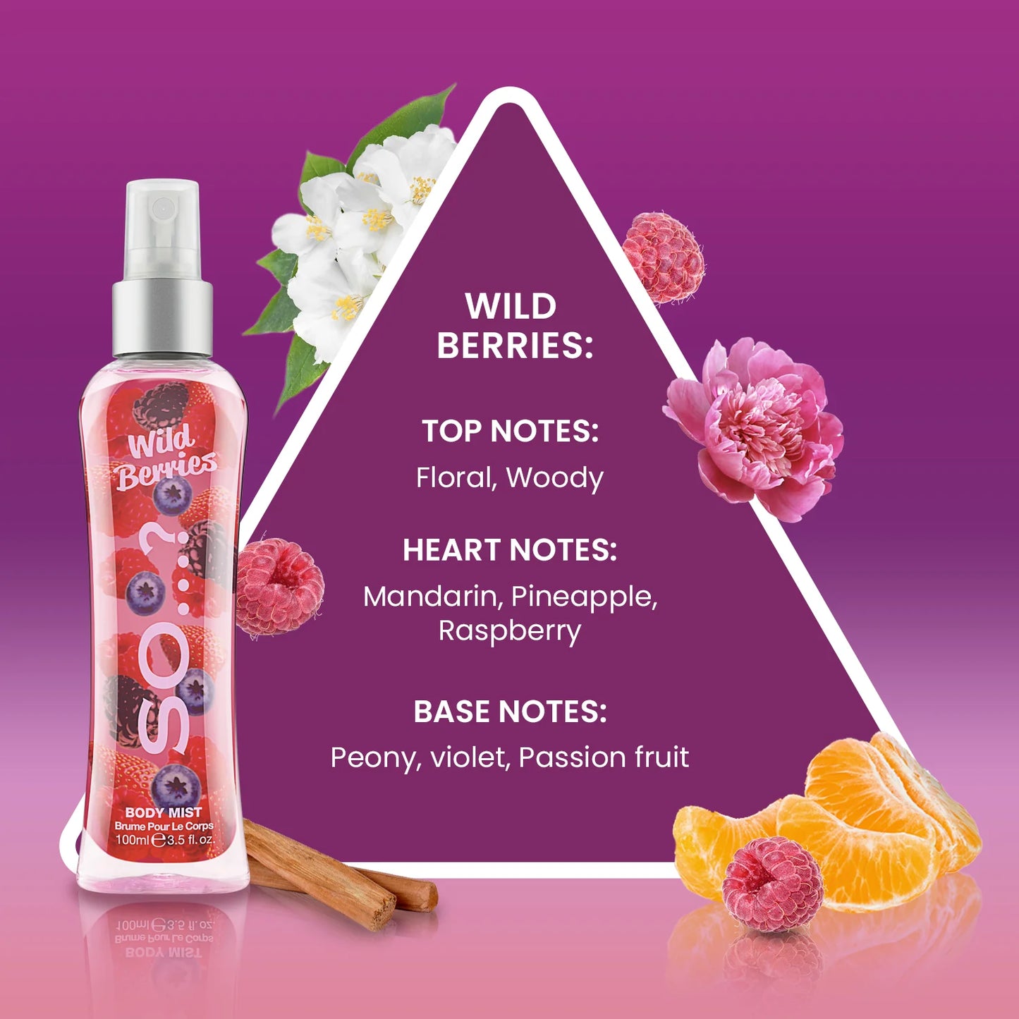 Brume so Wild berries (baies sauvages) - 100ml