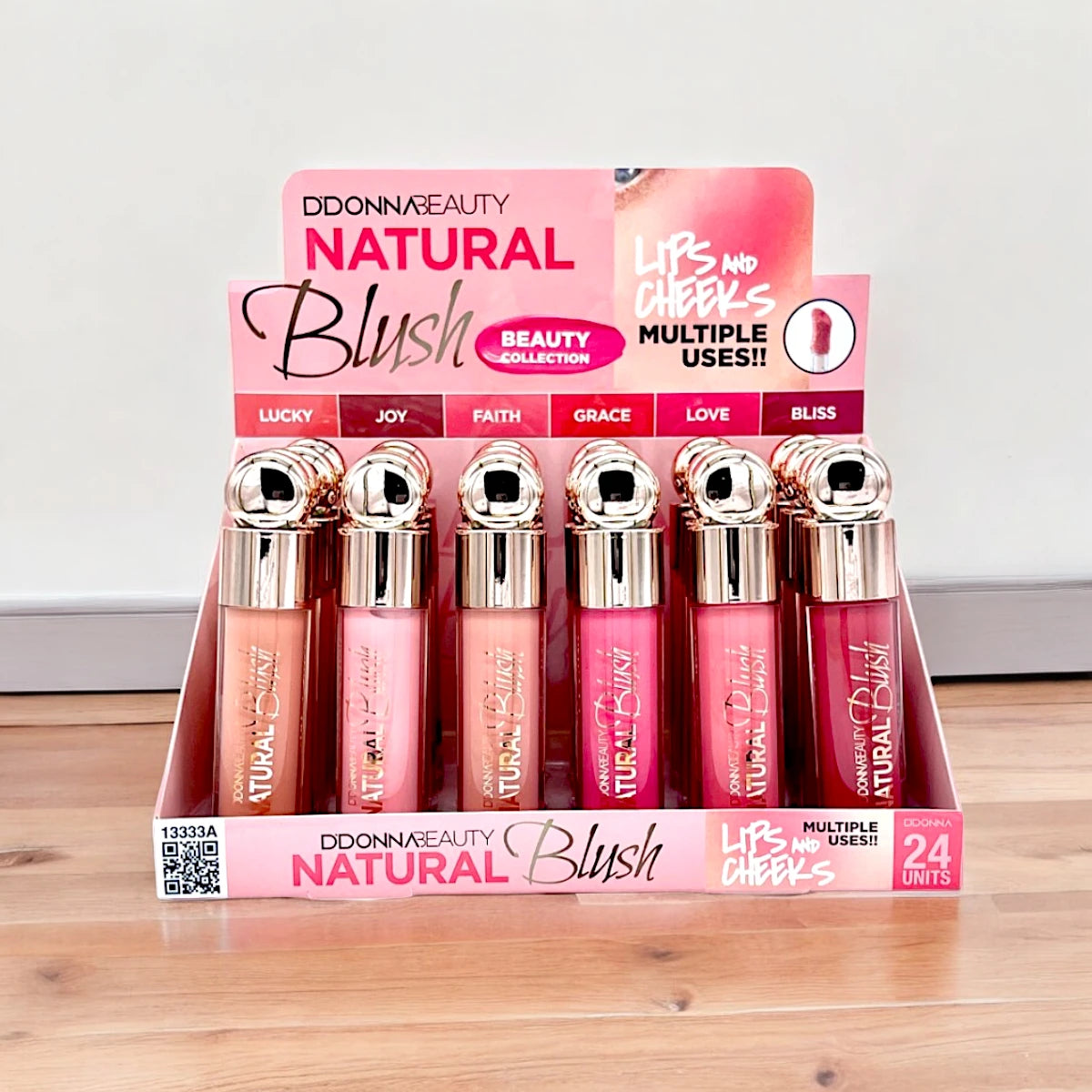 Blush liquide lèvres et joues