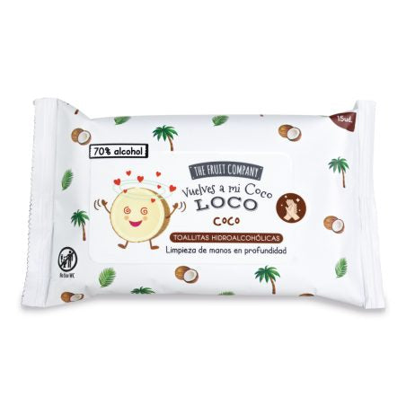 LINGETTES MULTI-USAGE PARFUM COCO - THE FRUIT COMPANY
