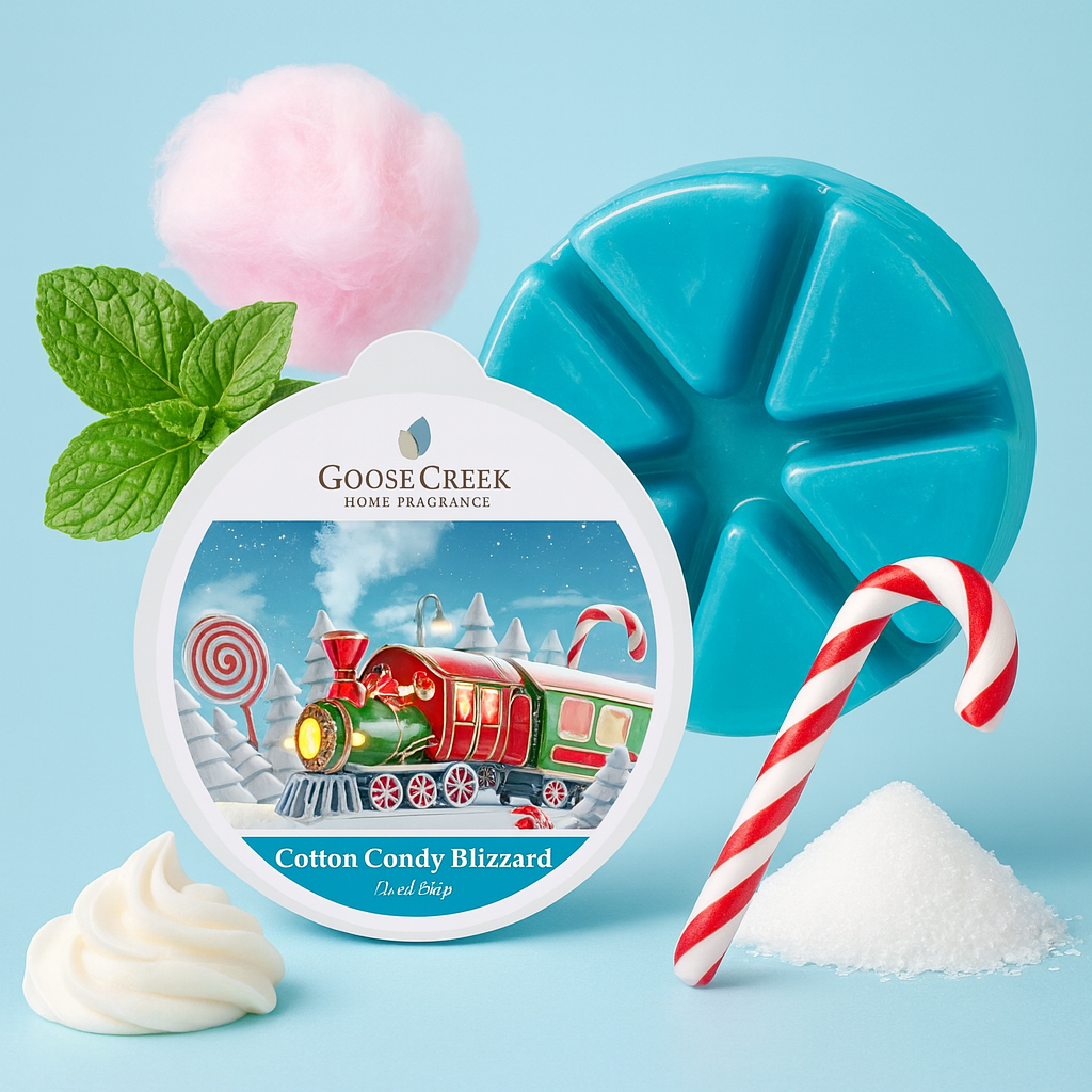 Fondants parfumés Barbe à papa Blizzard - Goose Creek Candle