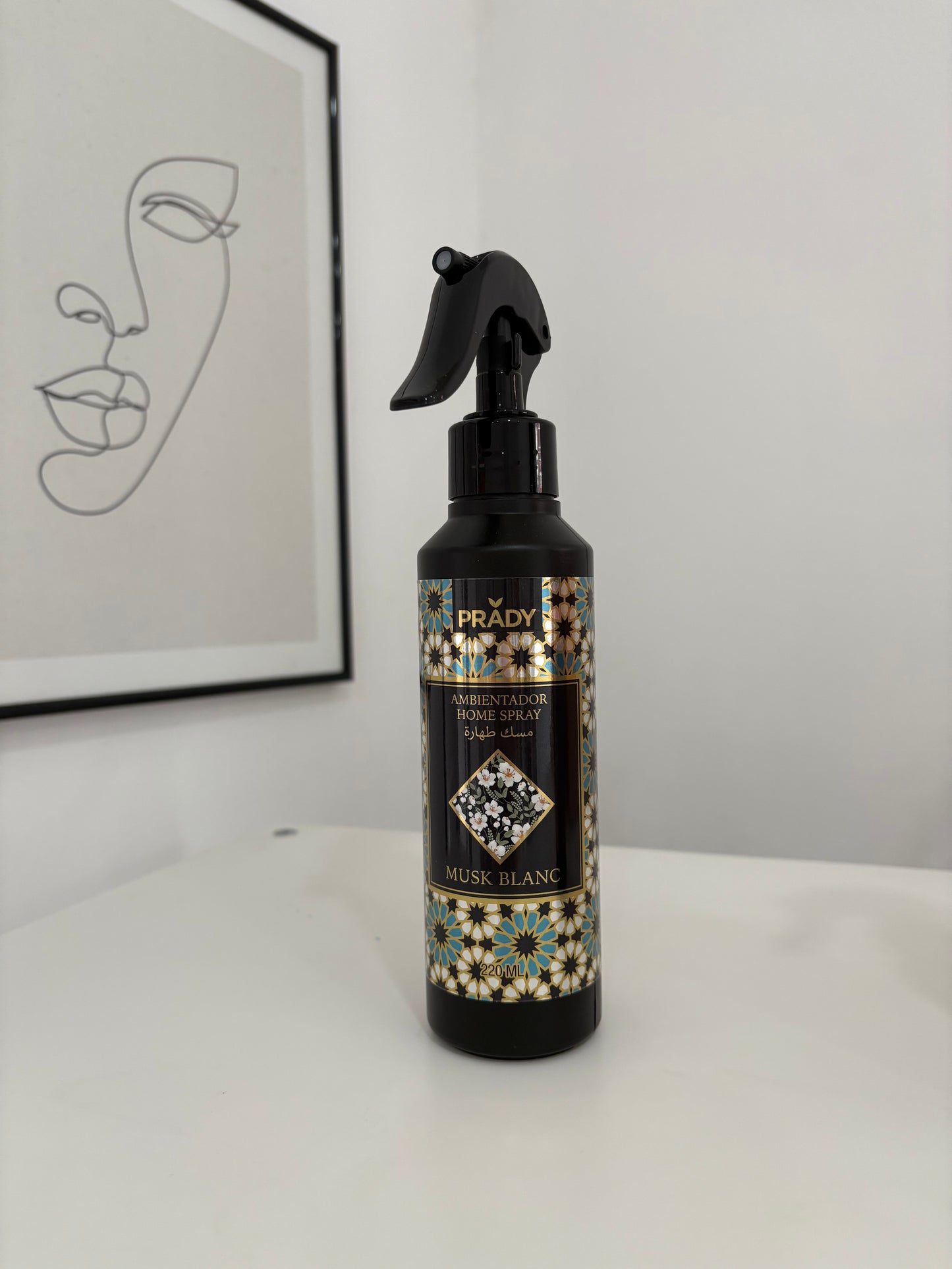 Spray ambiance et textiles au Musk blanc - PRADY