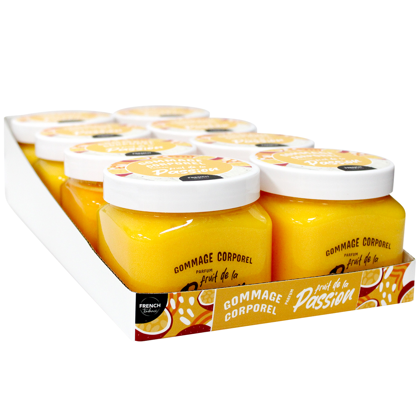 Gommage corps 470 gr - Senteur Passion - FRENCH TENDANCE