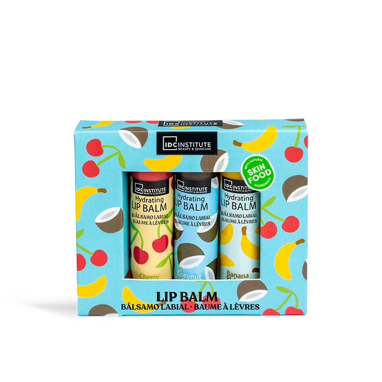 Trio de baumes à lèvres Skin Food IDC Institute