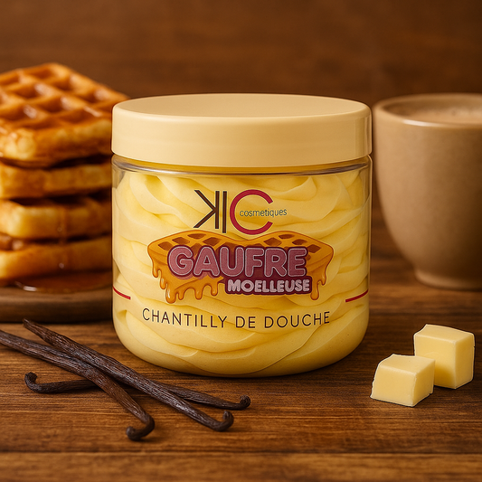 CHANTILLY DE DOUCHE GAUFFRE MOELLEUSE