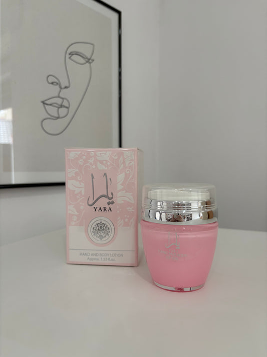 Crème hydratante pour le corps et les mains YARA Dubai