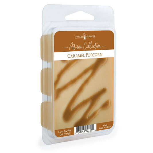Fondants parfumés au PopCorn & caramel artisanal Candle Warmers® 70 g