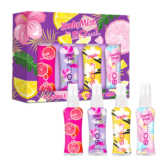 COFFRET BRUME POUR LE CORPS 4 x 50ML - BODY MIST BY SO…?