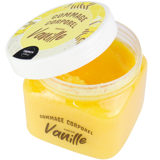 Gommage corps 470 gr - Senteur Vanille - FRENCH TENDANCE