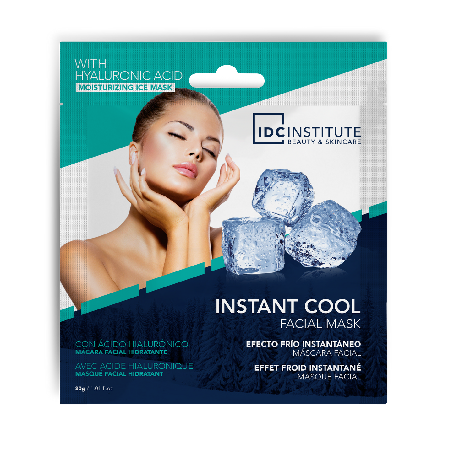 Masque glacé instantané à l'acide hyaluronique 30 g