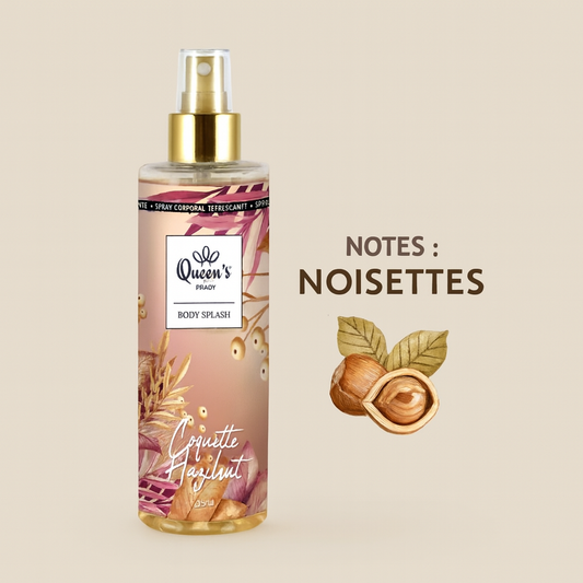BRUME CORPS ET CHEVEUX COQUETTE HAZELNUT 250ML - PRADY
