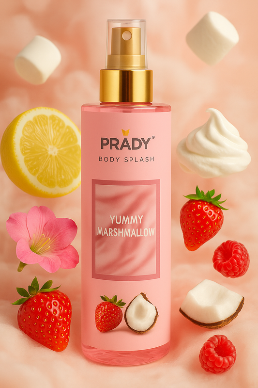 BRUME CORPS ET CHEVEUX YUMMY MARSHMALLOW 250ML - PRADY
