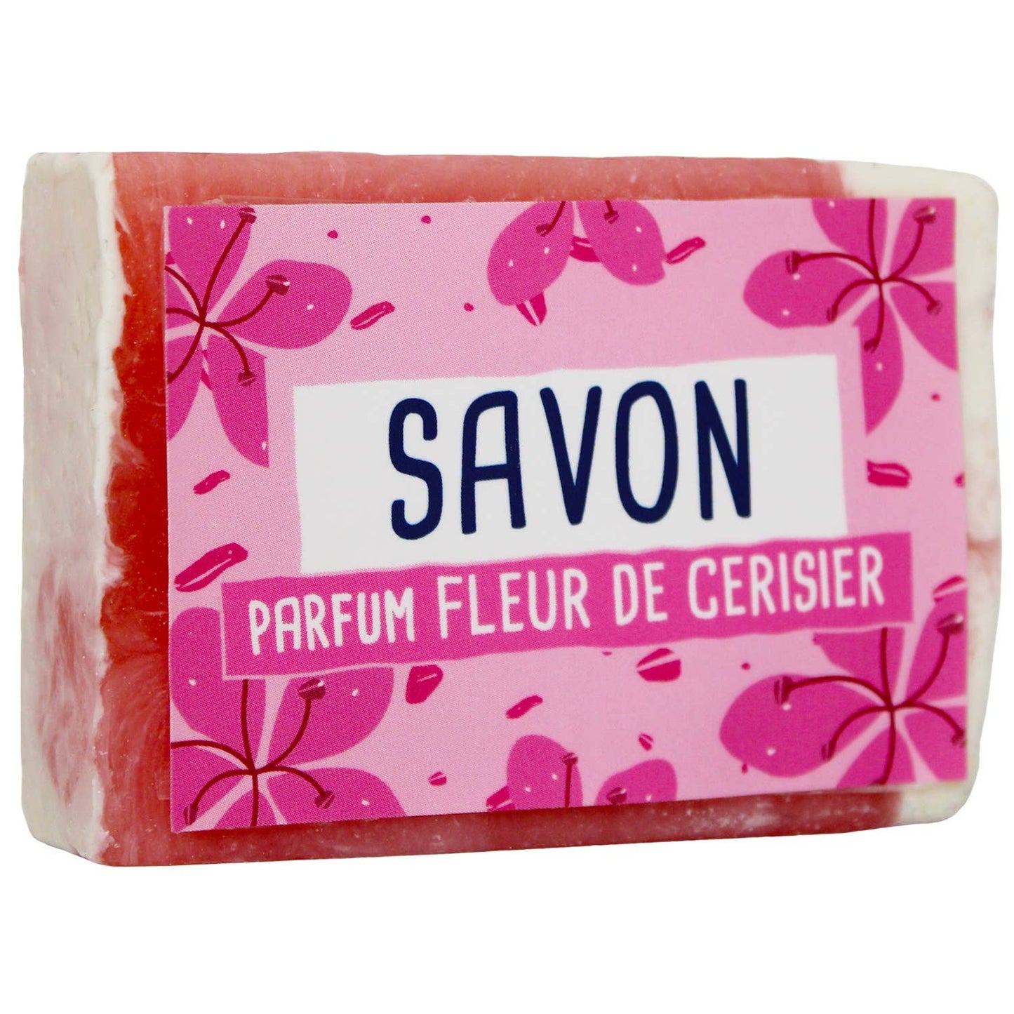 Savon en tranche gly végé 100 gr - Senteur Fleur de cerisier