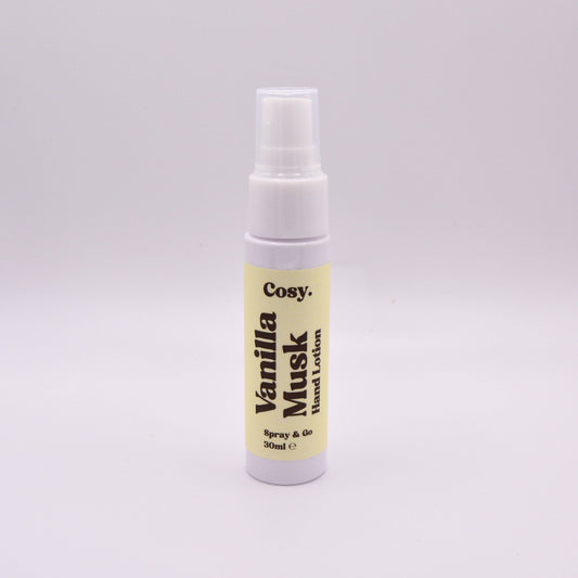 Lotion pour les mains à la vanille et au musc