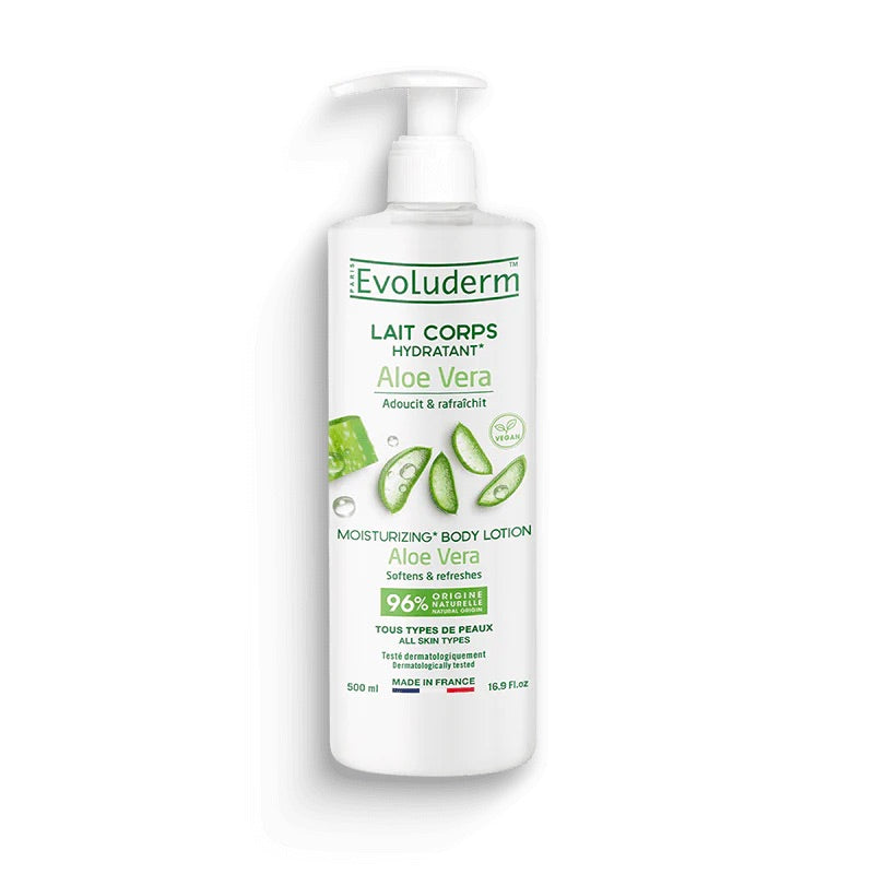 Lait pour le corps hydratant à l’aloe Vera - Evoluderm