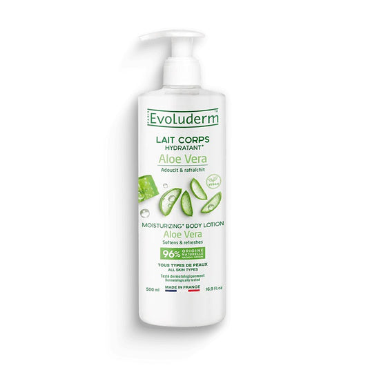 Lait pour le corps hydratant à l’aloe Vera - Evoluderm