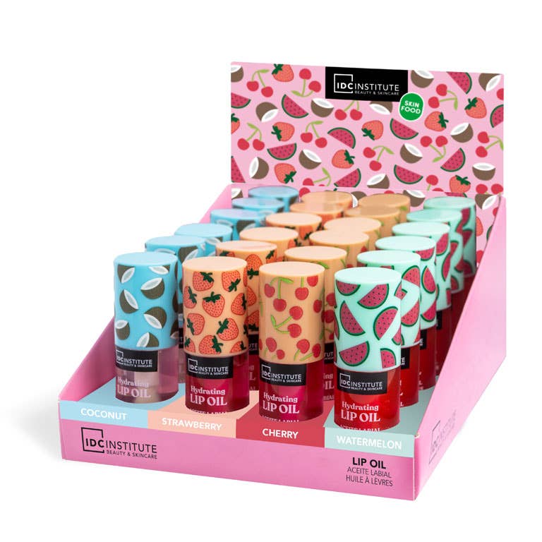 Huile à lèvres IDC Institute Skin Food Fresh Lips, assortiment de teintes