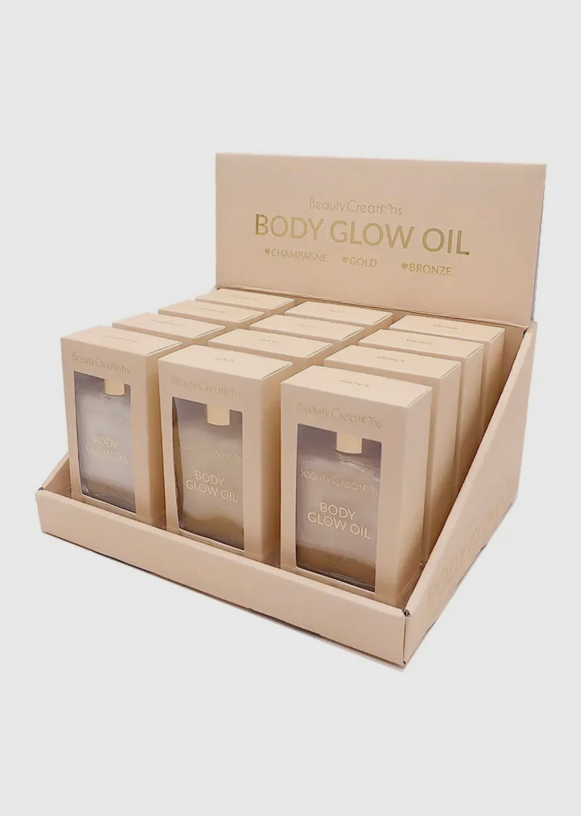 BodyGlow - Huile hydratante corps scintillante