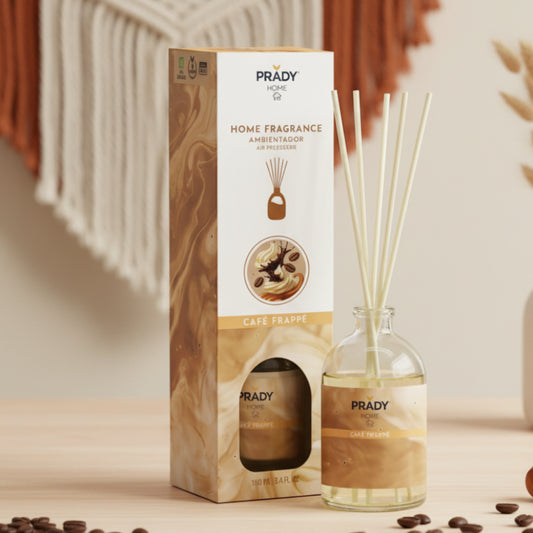 Mikado diffuseur de parfum Prady - CAFÉ FRAPPÉ - 100ml