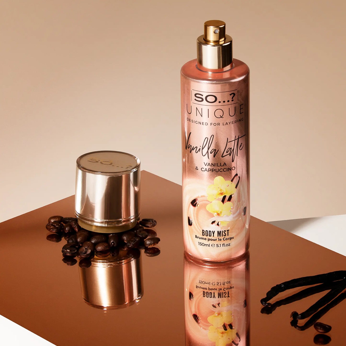 Brume parfumée - So unique - Vanilla Latte - 150ml