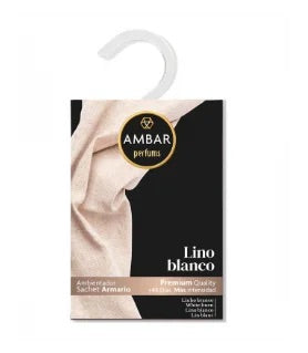 Sachet désodorisant pour armoire lino blanco (linge propre) - Ambar