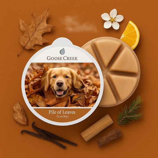 Fondants parfumés - Pile de feuilles Goose Creek Candle®
