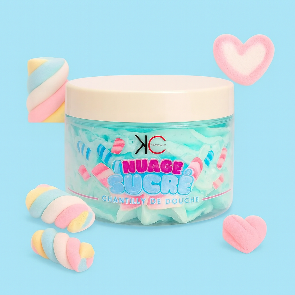 CHANTILLY DE DOUCHE NUAGE SUCRÉ (Marshmallow) - KCOSMETIQUE