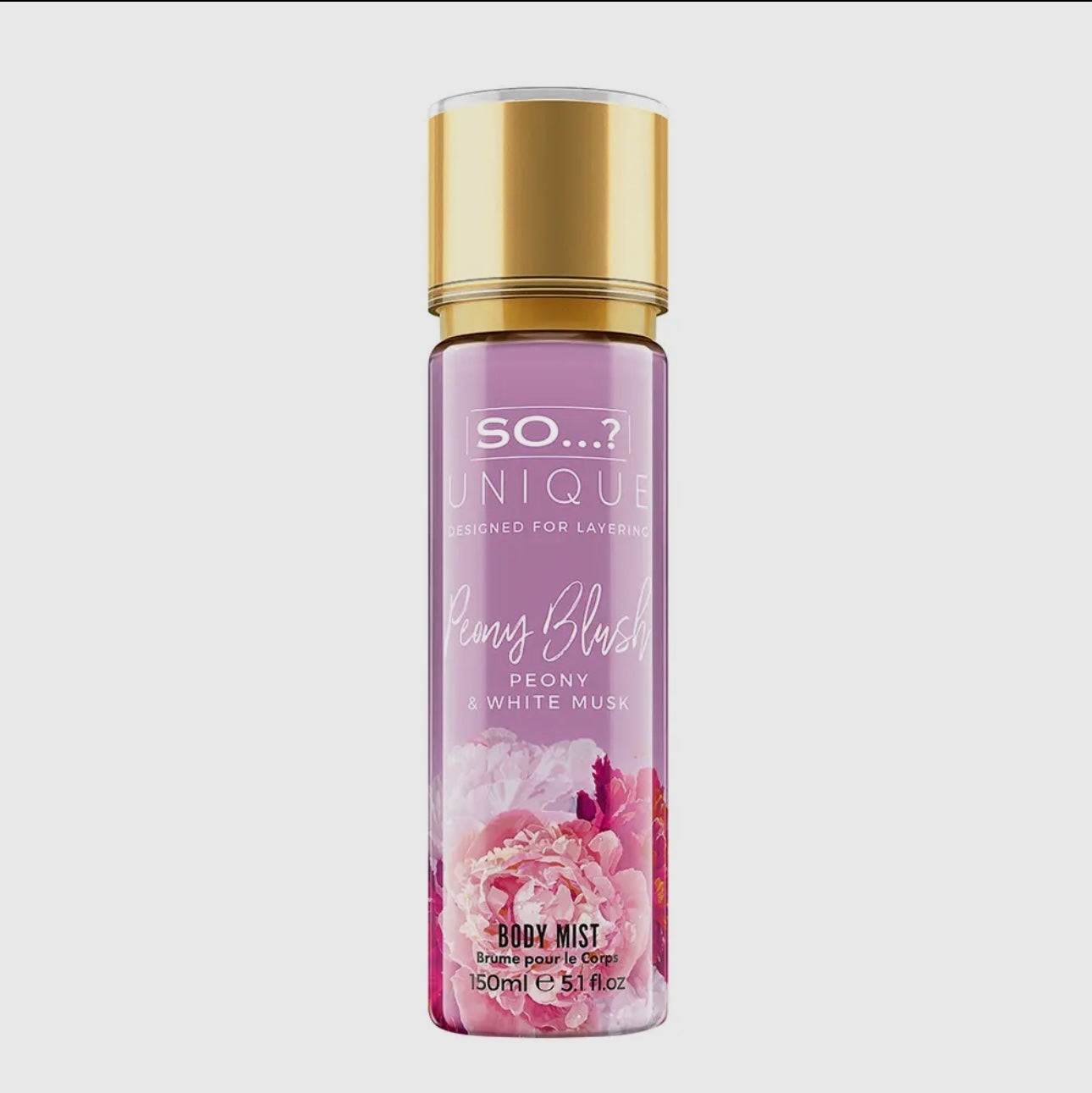 Brume pour le corps 150ml - So…? Unique - PEONY BLUSH