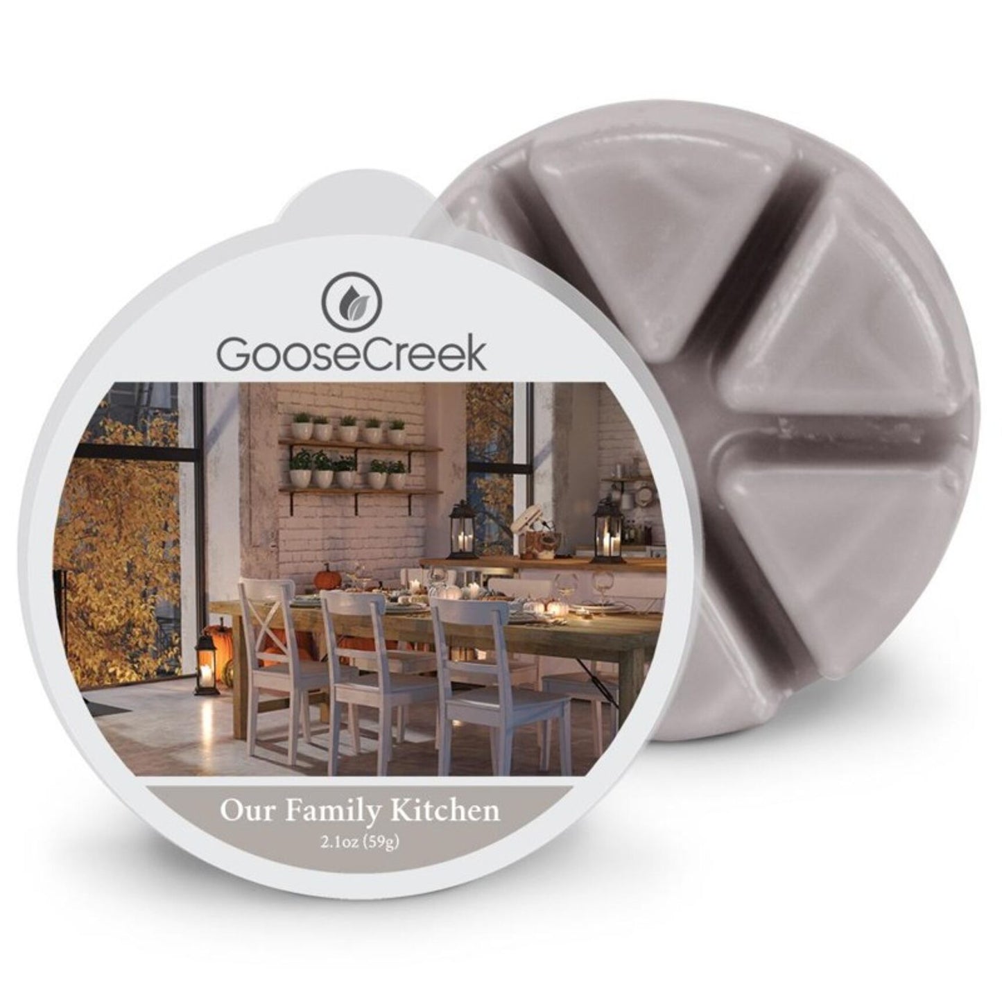 🍂 Fondant parfumé NOTRE CUISINE FAMILIALE - Goose creek 59gr/ 50-80h