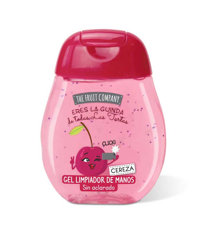 Gel désinfectant mains cerise