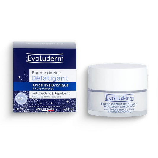 Baume de Nuit Défatigant Antioxydant & Repulpant - EVOLUDERM