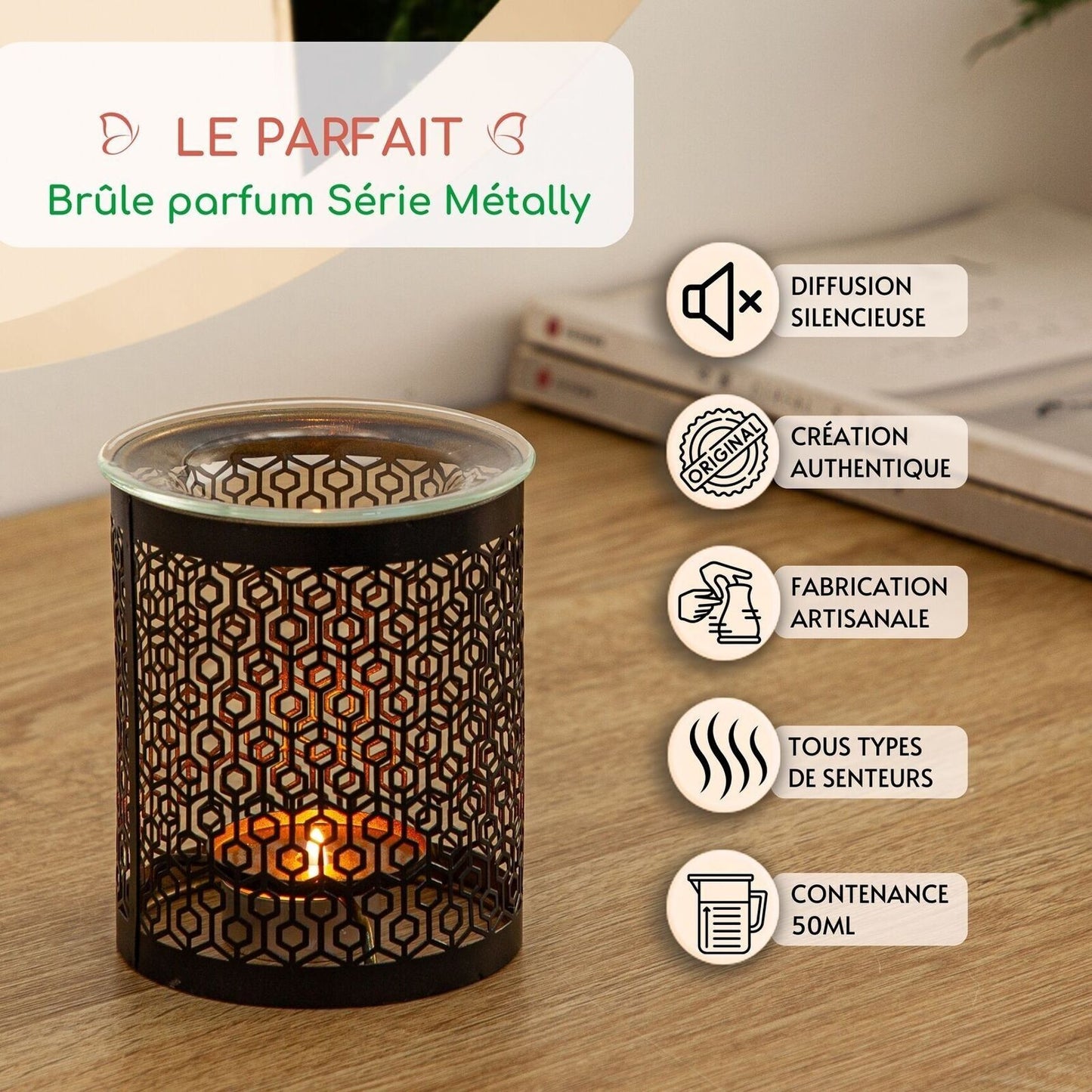 Brûle Parfum Metally Le Parfait