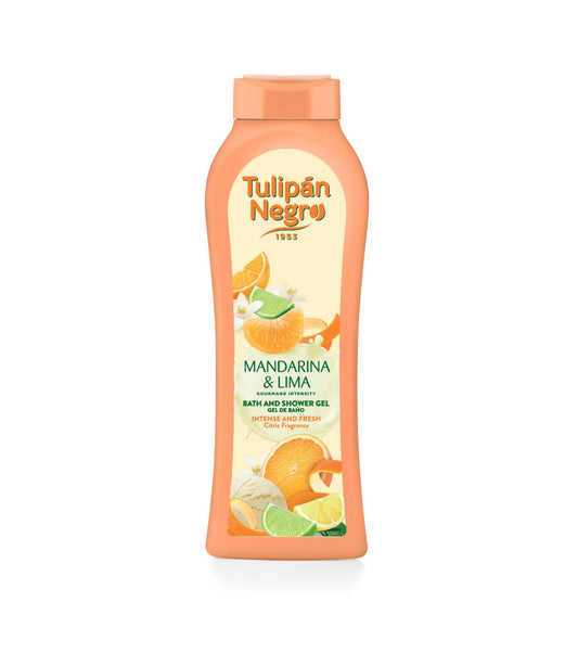 Gel douche Citron & Mandarine 650ml - Tulipan negro