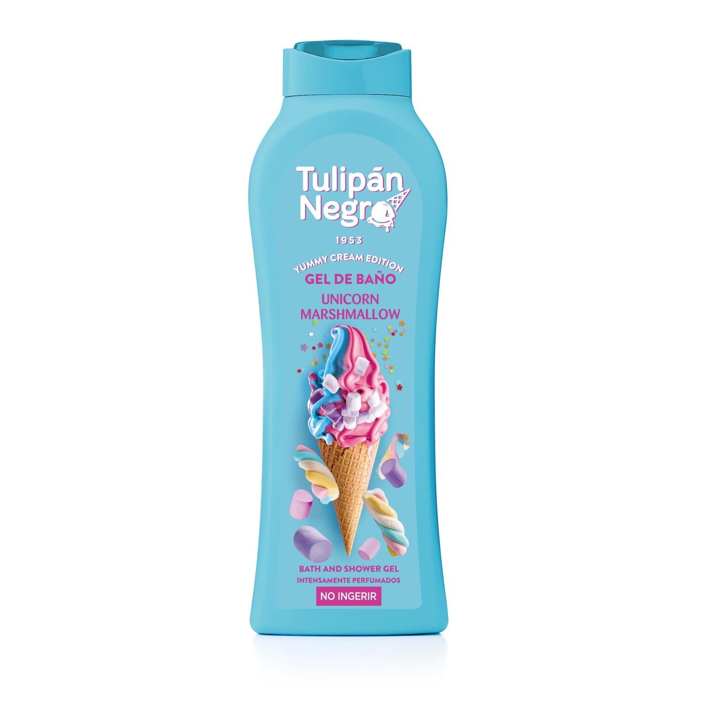 Gel douche Marshmallow licorne 650ml - Tulipan negro