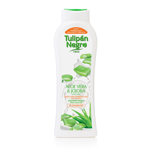 Gel douche Aloe Vera & Jojoba 650ml - Tulipan negro