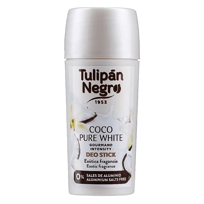 Déodorant stick solide COCO PURE WHITE - Tulipan negro