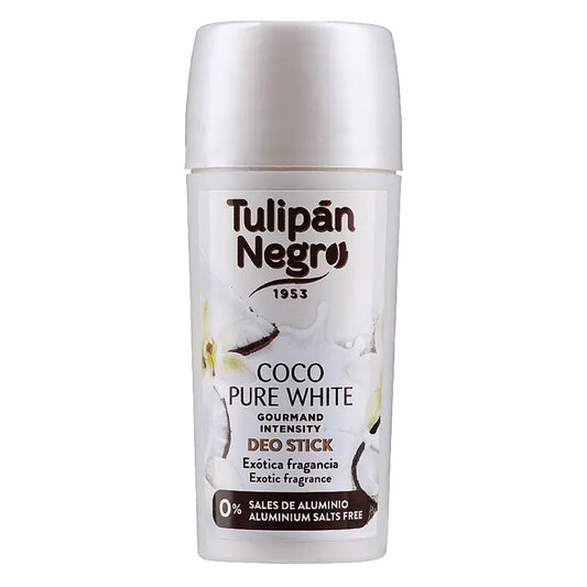 Déodorant stick solide COCO PURE WHITE - Tulipan negro