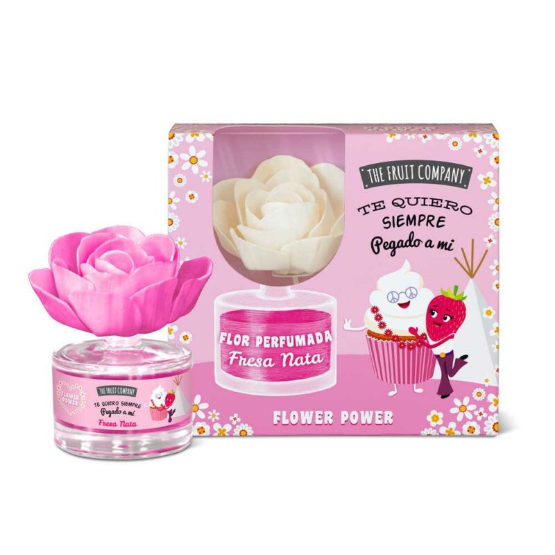 Fleur parfumée Fraise & chantilly - THE FRUIT COMPANY