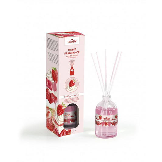 Diffuseur Mikado Fraise & Chantilly - PRADY