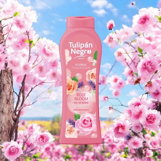 Gel douche Tulipan Negro - Rose bloom - 650ml