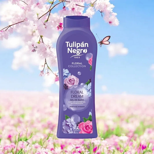 Gel douche Tulipan Negro - Floral dream - 650ml