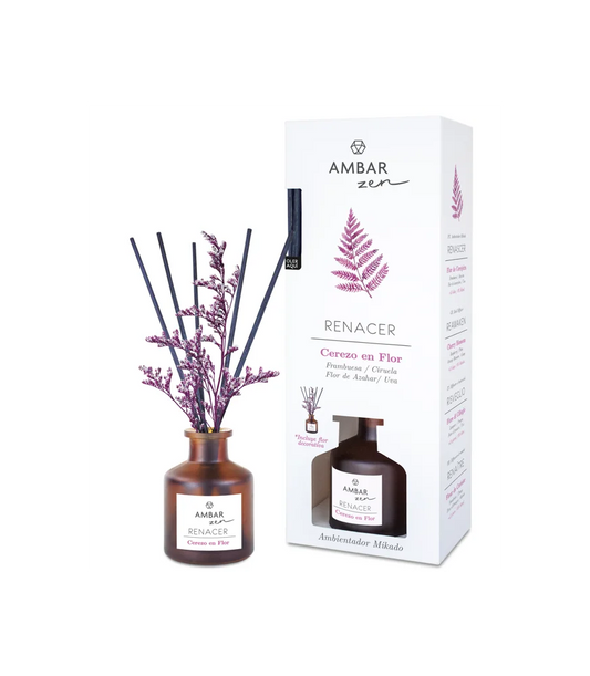 AMBAR - Mikado fleur de cerisier (fleurs séchées inclues)