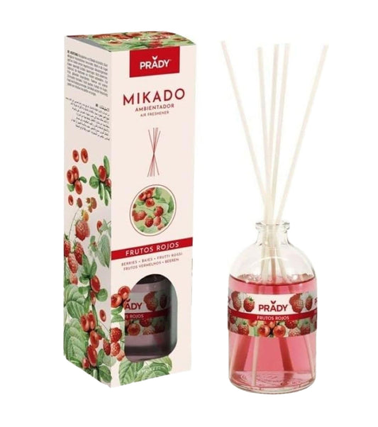 PRADY - Diffuseur Mikado fruits rouges