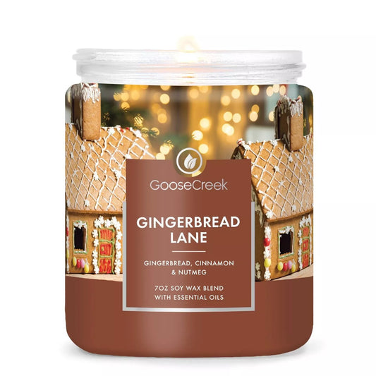 Gingerbread Lane Goose Creek Candle® 198 grammes 45 heures de temps de combustion