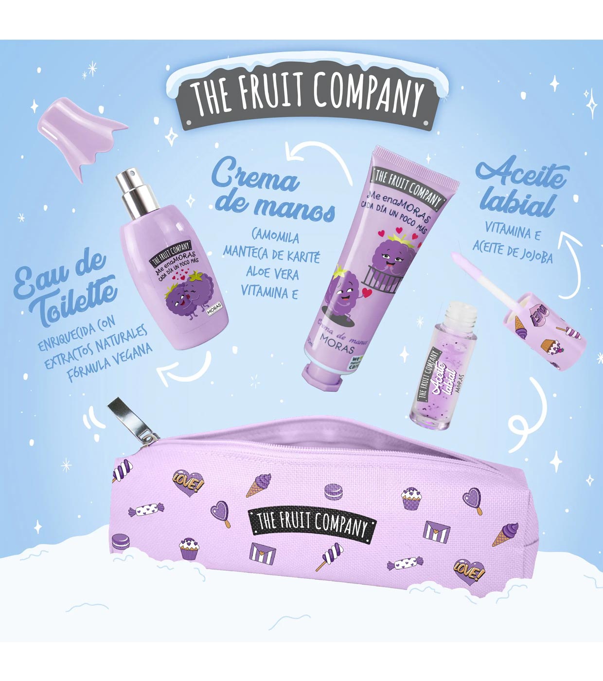 The Fruit Company - coffret à la mûre