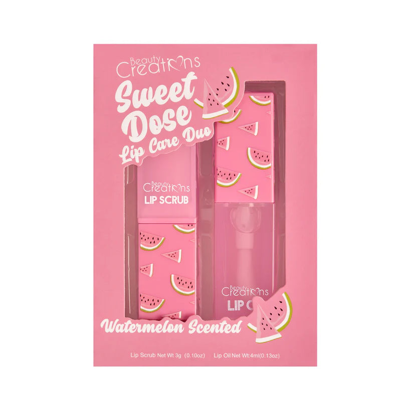 BeautyCreation - Coffret lèvres SweetDose à la pastèque