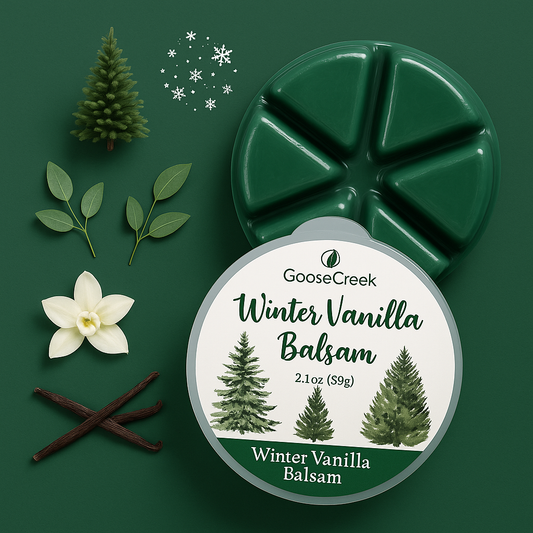 Fondants parfumés Winter Vanilla Balsam - Goose Creek Candle®